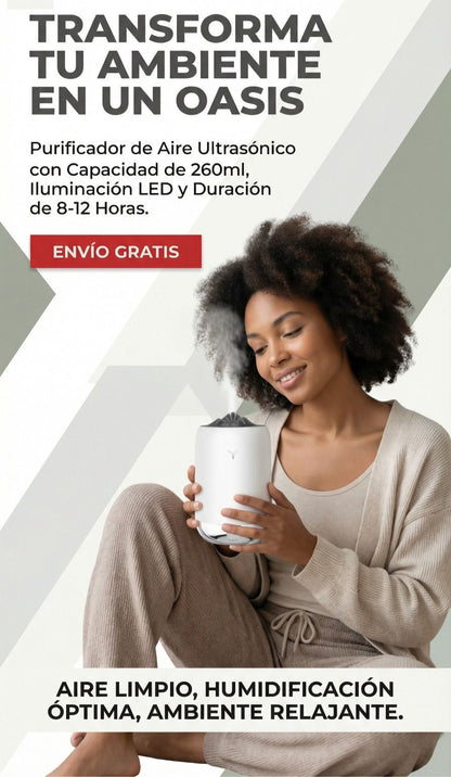 Humidificador Purificador Aire Difusor